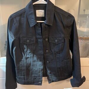 Old Navy Black Jean Jacket
